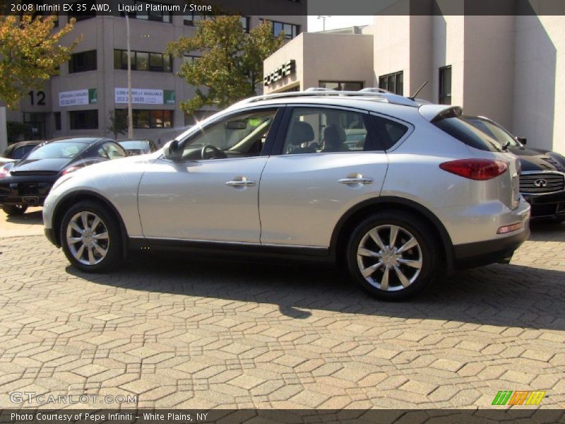 Liquid Platinum / Stone 2008 Infiniti EX 35 AWD
