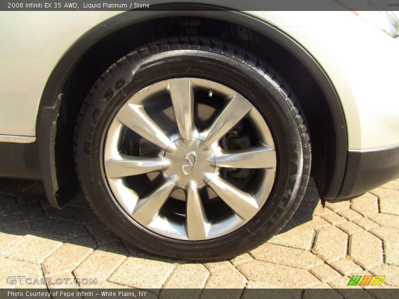 Liquid Platinum / Stone 2008 Infiniti EX 35 AWD