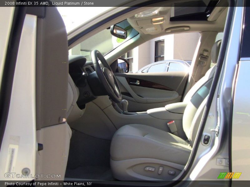 Liquid Platinum / Stone 2008 Infiniti EX 35 AWD