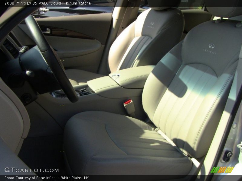 Liquid Platinum / Stone 2008 Infiniti EX 35 AWD