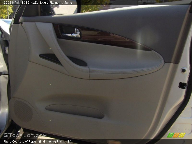 Liquid Platinum / Stone 2008 Infiniti EX 35 AWD