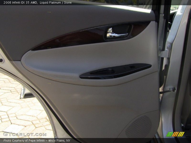 Liquid Platinum / Stone 2008 Infiniti EX 35 AWD