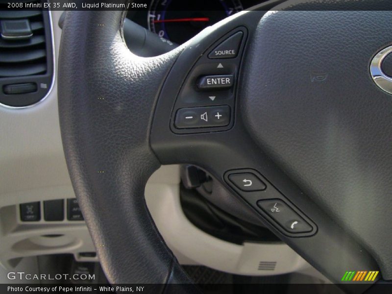 Liquid Platinum / Stone 2008 Infiniti EX 35 AWD