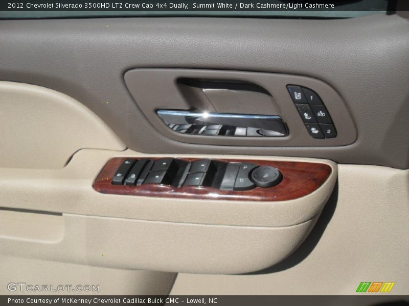 Summit White / Dark Cashmere/Light Cashmere 2012 Chevrolet Silverado 3500HD LTZ Crew Cab 4x4 Dually