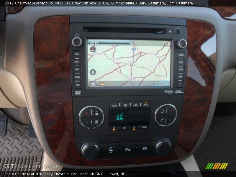 Navigation of 2012 Silverado 3500HD LTZ Crew Cab 4x4 Dually