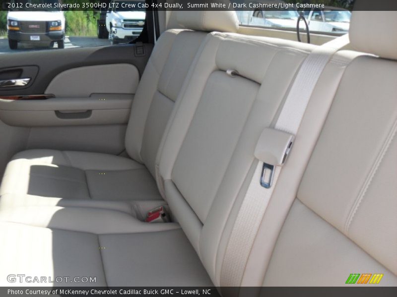 Summit White / Dark Cashmere/Light Cashmere 2012 Chevrolet Silverado 3500HD LTZ Crew Cab 4x4 Dually