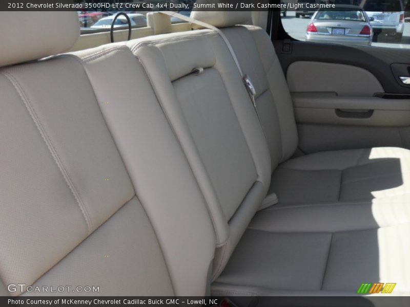 Summit White / Dark Cashmere/Light Cashmere 2012 Chevrolet Silverado 3500HD LTZ Crew Cab 4x4 Dually
