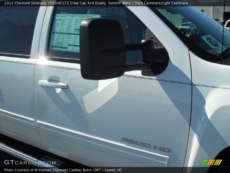 Summit White / Dark Cashmere/Light Cashmere 2012 Chevrolet Silverado 3500HD LTZ Crew Cab 4x4 Dually