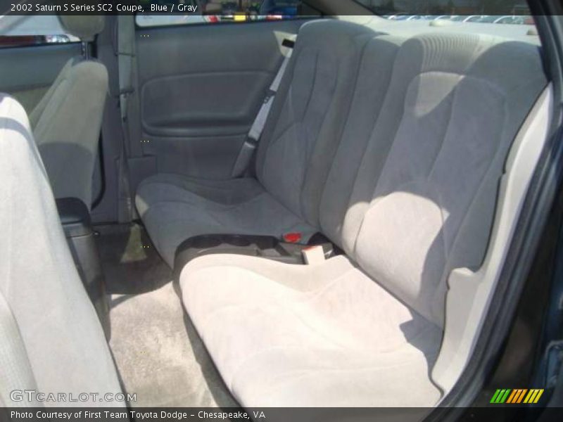 Blue / Gray 2002 Saturn S Series SC2 Coupe