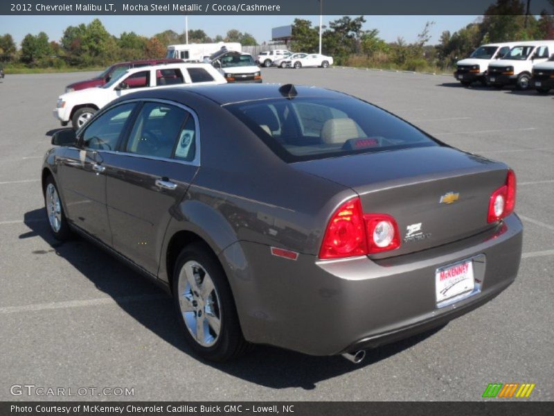 Mocha Steel Metallic / Cocoa/Cashmere 2012 Chevrolet Malibu LT