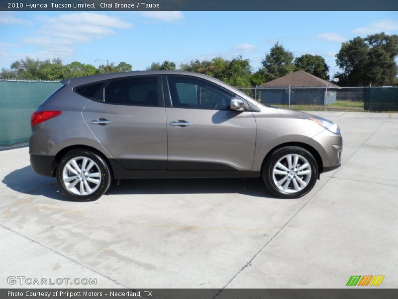  2010 Tucson Limited Chai Bronze