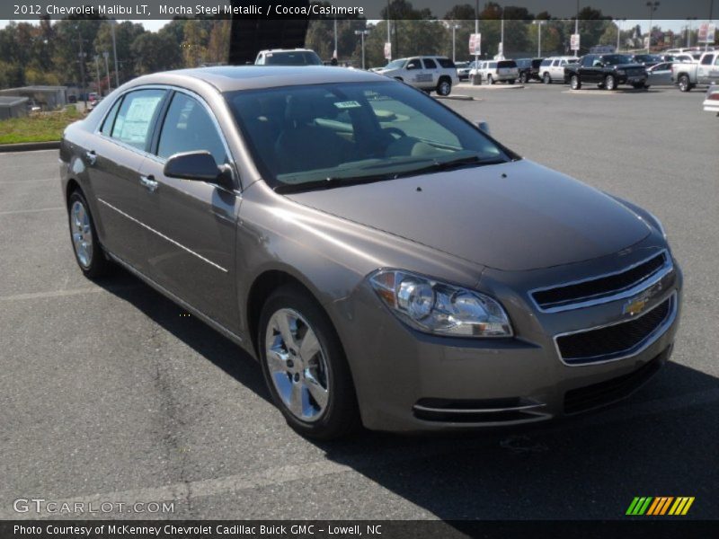 Mocha Steel Metallic / Cocoa/Cashmere 2012 Chevrolet Malibu LT