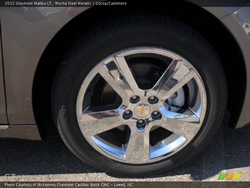 Mocha Steel Metallic / Cocoa/Cashmere 2012 Chevrolet Malibu LT