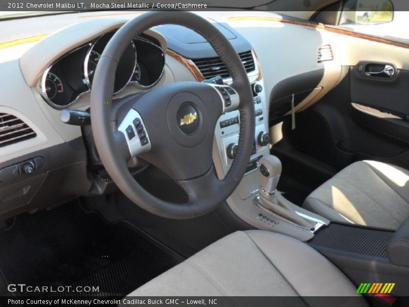  2012 Malibu LT Cocoa/Cashmere Interior