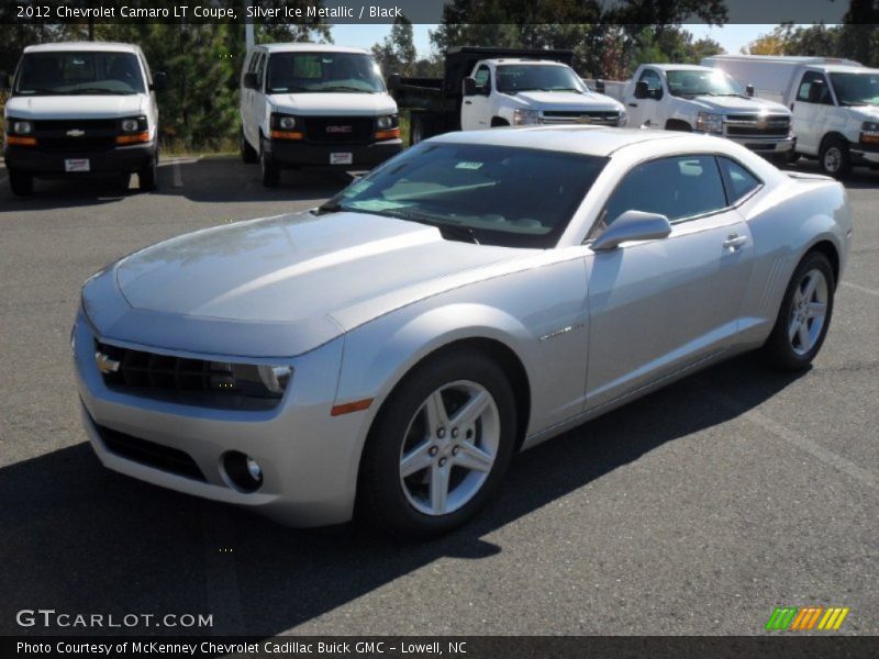 Silver Ice Metallic / Black 2012 Chevrolet Camaro LT Coupe