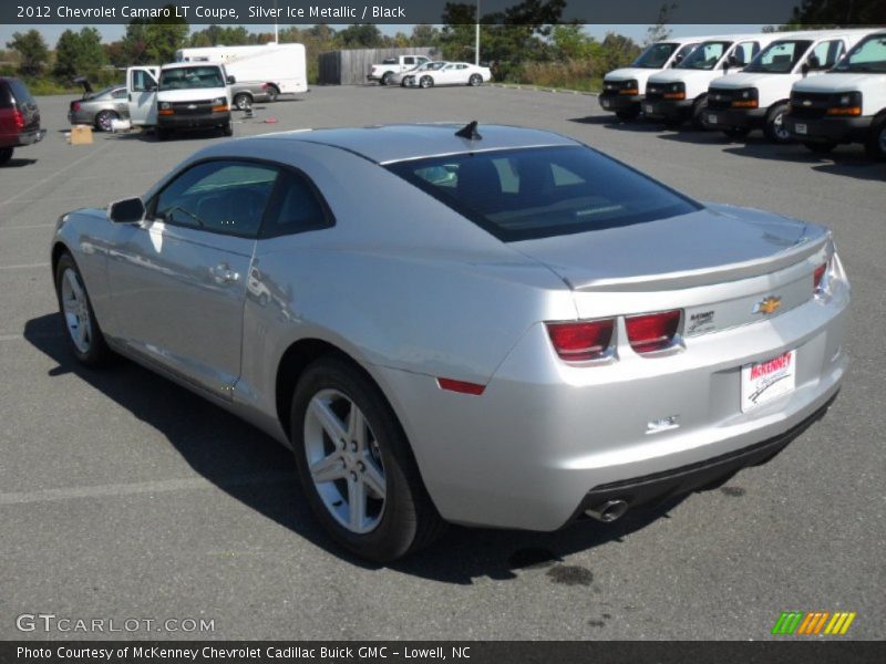 Silver Ice Metallic / Black 2012 Chevrolet Camaro LT Coupe
