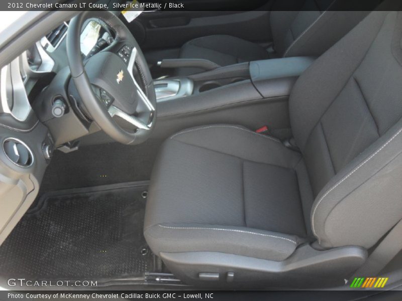 Silver Ice Metallic / Black 2012 Chevrolet Camaro LT Coupe