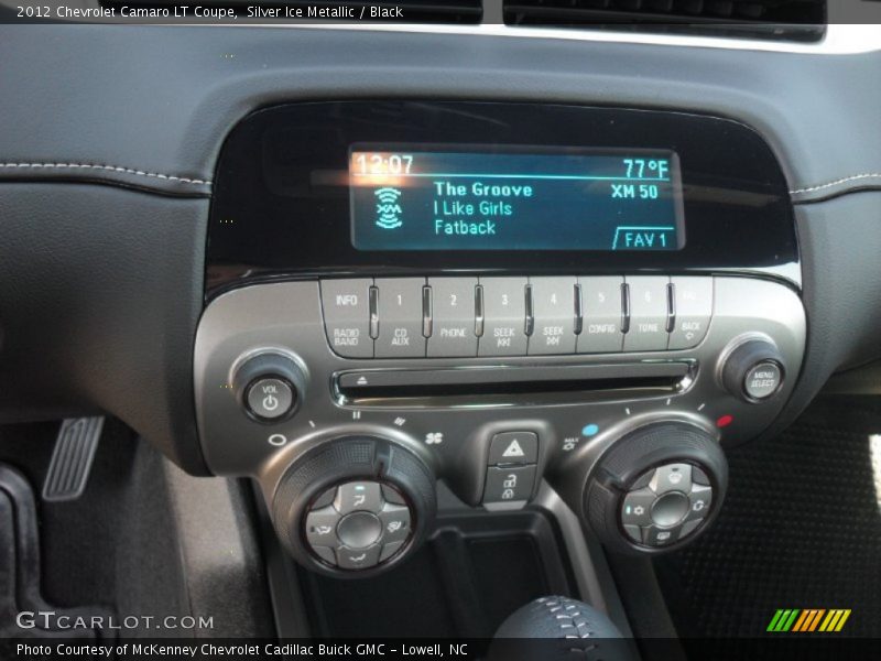 Silver Ice Metallic / Black 2012 Chevrolet Camaro LT Coupe