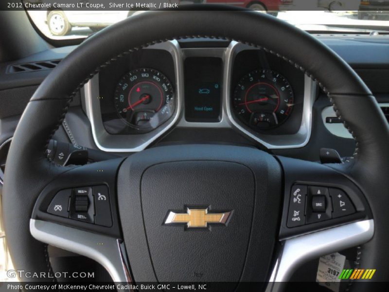 Silver Ice Metallic / Black 2012 Chevrolet Camaro LT Coupe