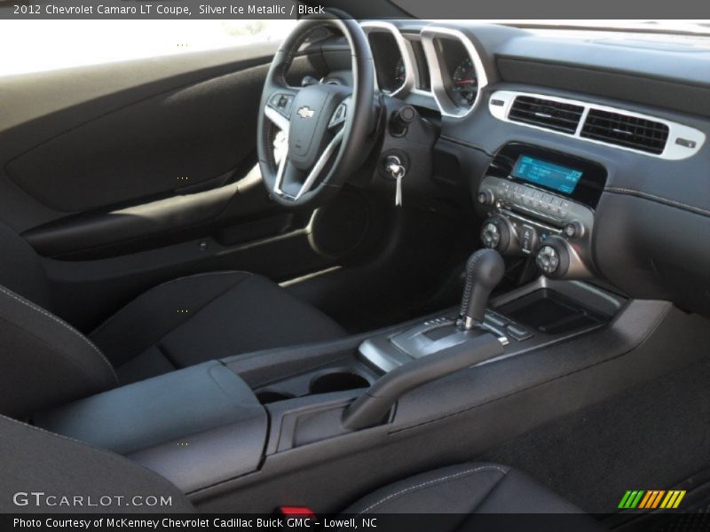 Silver Ice Metallic / Black 2012 Chevrolet Camaro LT Coupe