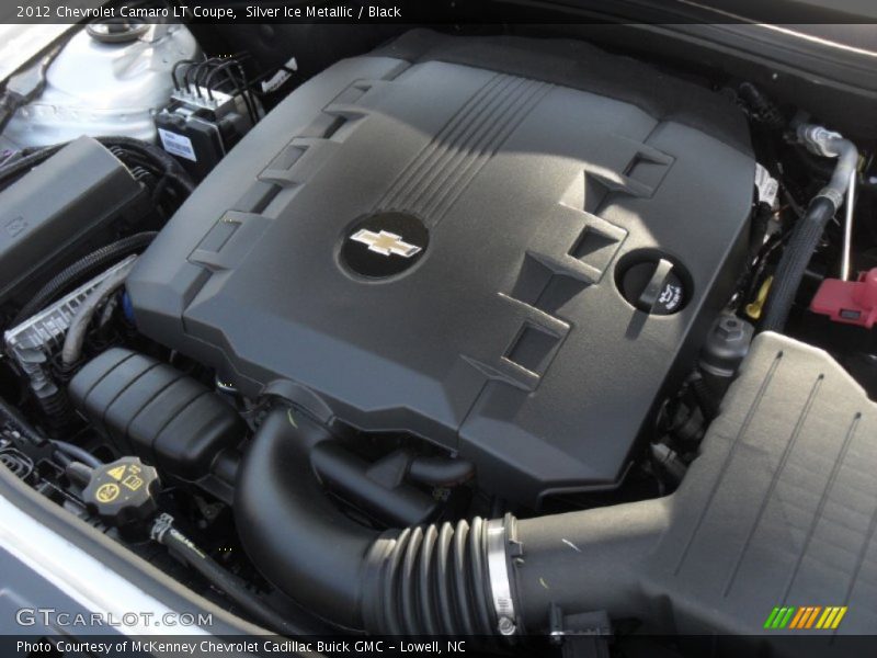 Silver Ice Metallic / Black 2012 Chevrolet Camaro LT Coupe