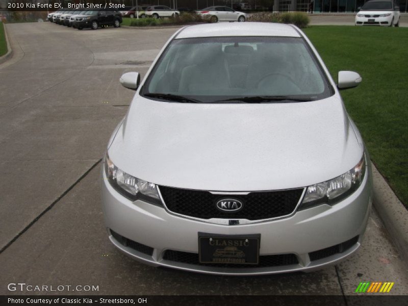Bright Silver / Stone 2010 Kia Forte EX