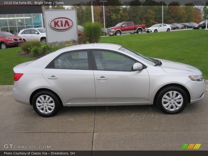 Bright Silver / Stone 2010 Kia Forte EX