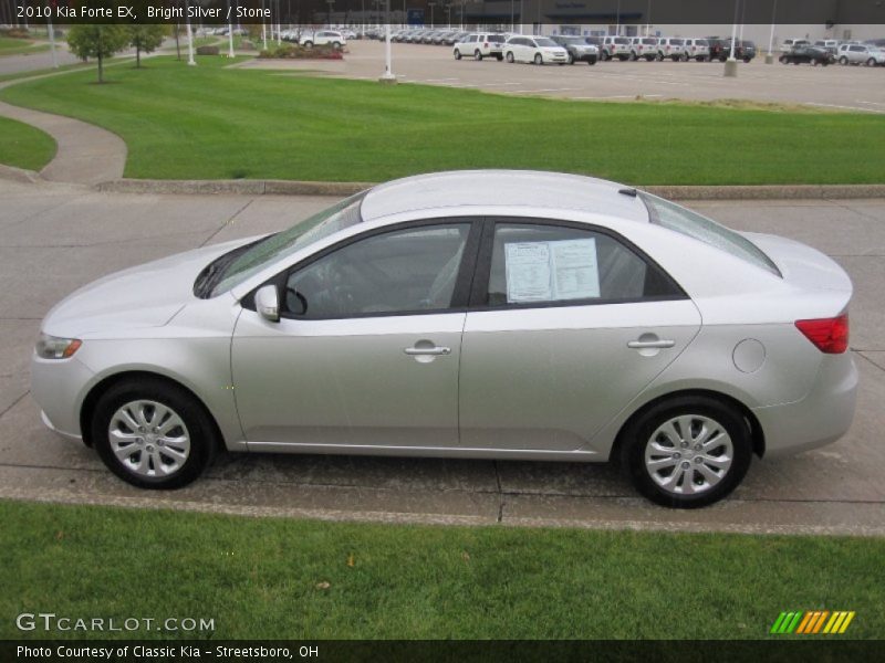 Bright Silver / Stone 2010 Kia Forte EX