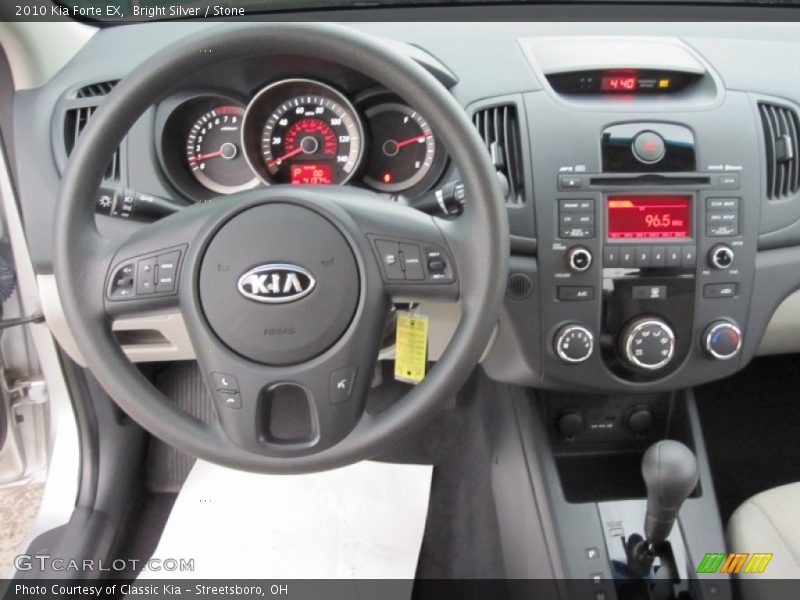 Bright Silver / Stone 2010 Kia Forte EX