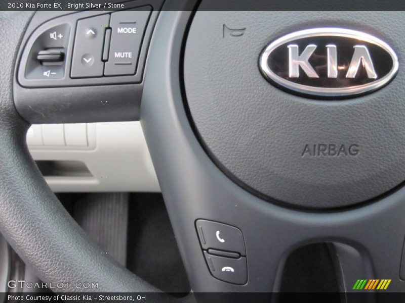 Bright Silver / Stone 2010 Kia Forte EX