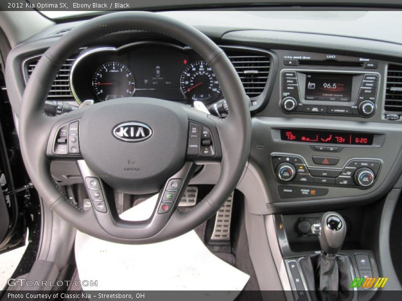 Dashboard of 2012 Optima SX