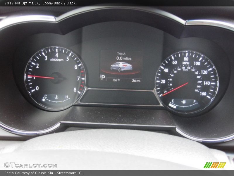  2012 Optima SX SX Gauges