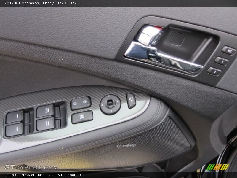 Controls of 2012 Optima SX