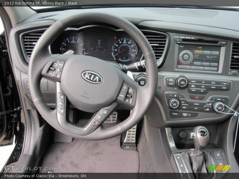 Dashboard of 2012 Optima SX
