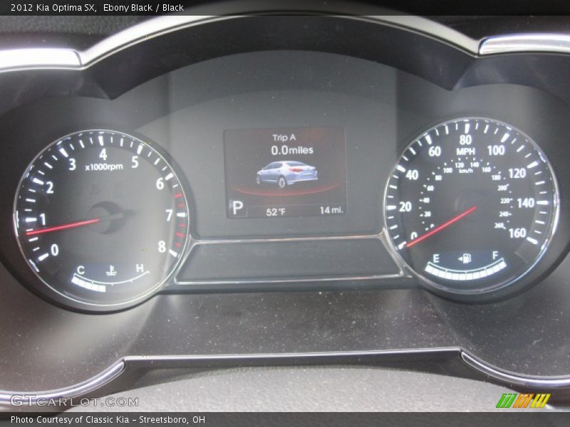  2012 Optima SX SX Gauges