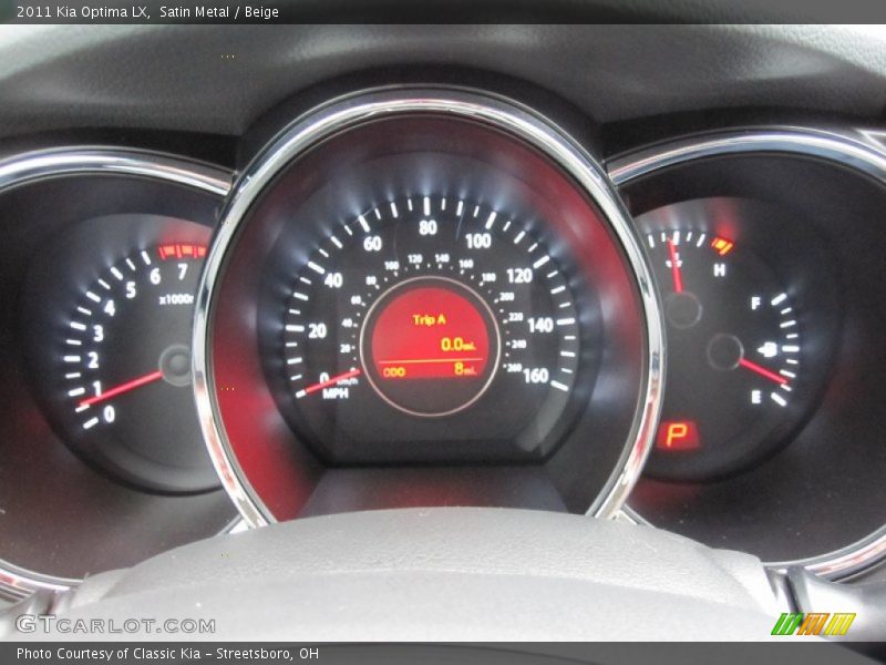 Satin Metal / Beige 2011 Kia Optima LX