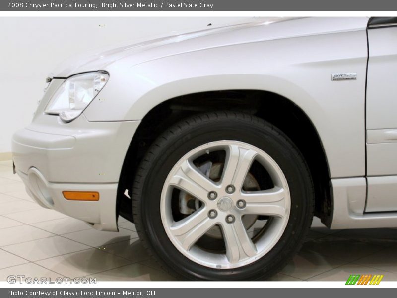 Bright Silver Metallic / Pastel Slate Gray 2008 Chrysler Pacifica Touring