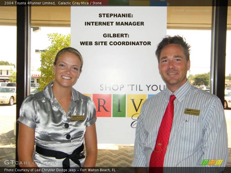 Galactic Gray Mica / Stone 2004 Toyota 4Runner Limited