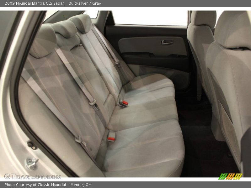 Quicksilver / Gray 2009 Hyundai Elantra GLS Sedan