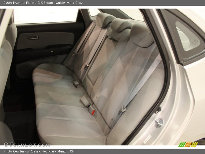 Quicksilver / Gray 2009 Hyundai Elantra GLS Sedan