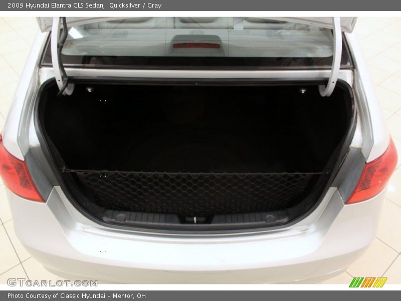 Quicksilver / Gray 2009 Hyundai Elantra GLS Sedan