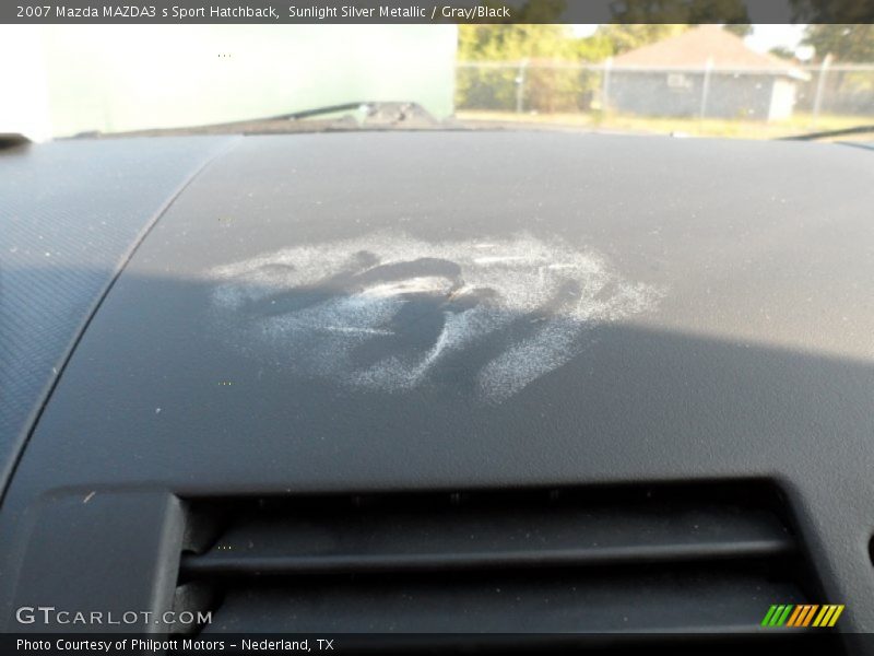 Sunlight Silver Metallic / Gray/Black 2007 Mazda MAZDA3 s Sport Hatchback