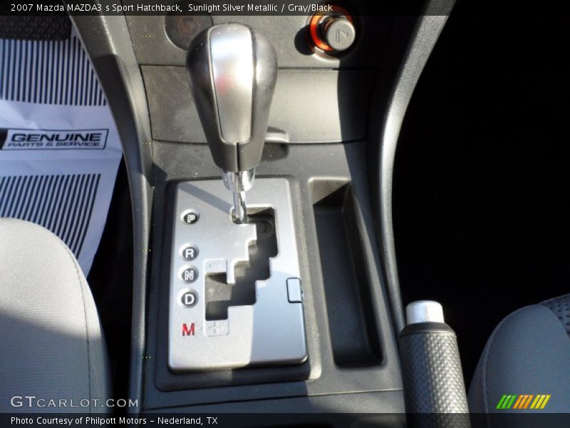  2007 MAZDA3 s Sport Hatchback 5 Speed Sport Automatic Shifter