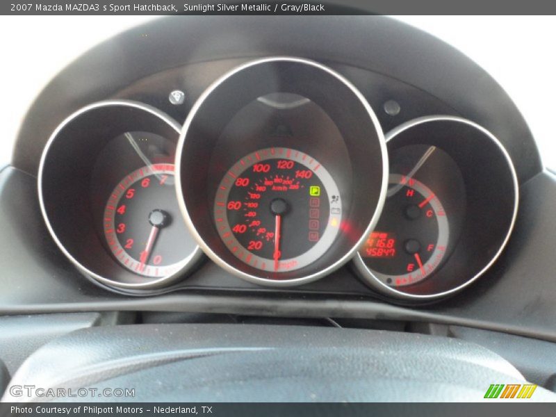  2007 MAZDA3 s Sport Hatchback s Sport Hatchback Gauges