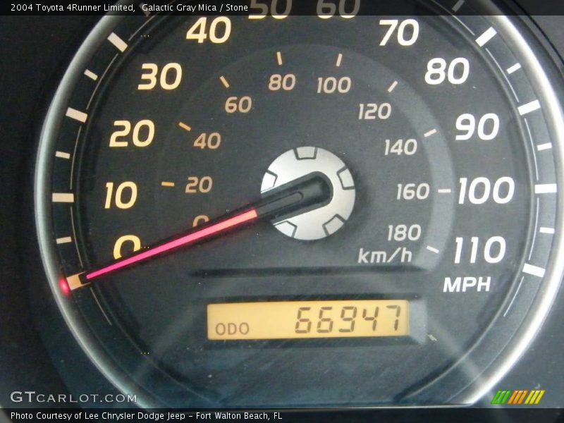 Galactic Gray Mica / Stone 2004 Toyota 4Runner Limited