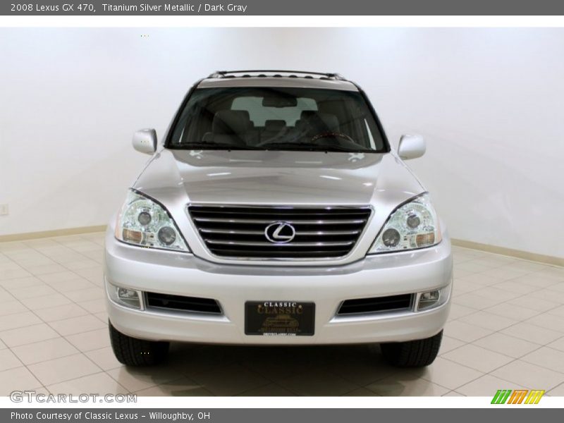 Titanium Silver Metallic / Dark Gray 2008 Lexus GX 470