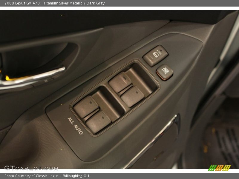 Titanium Silver Metallic / Dark Gray 2008 Lexus GX 470
