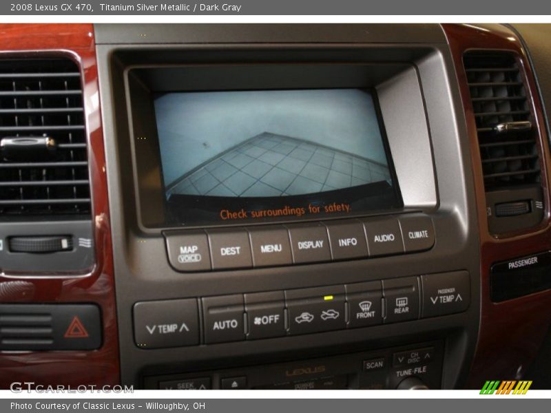 Titanium Silver Metallic / Dark Gray 2008 Lexus GX 470