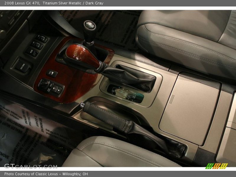 Titanium Silver Metallic / Dark Gray 2008 Lexus GX 470