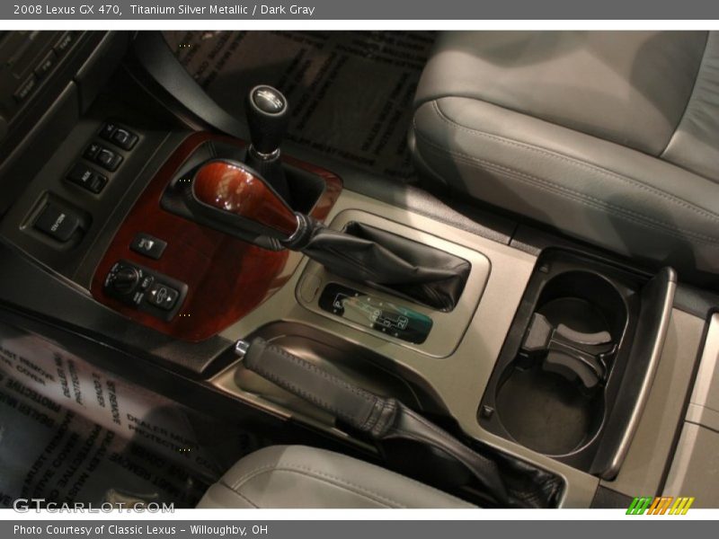 Titanium Silver Metallic / Dark Gray 2008 Lexus GX 470